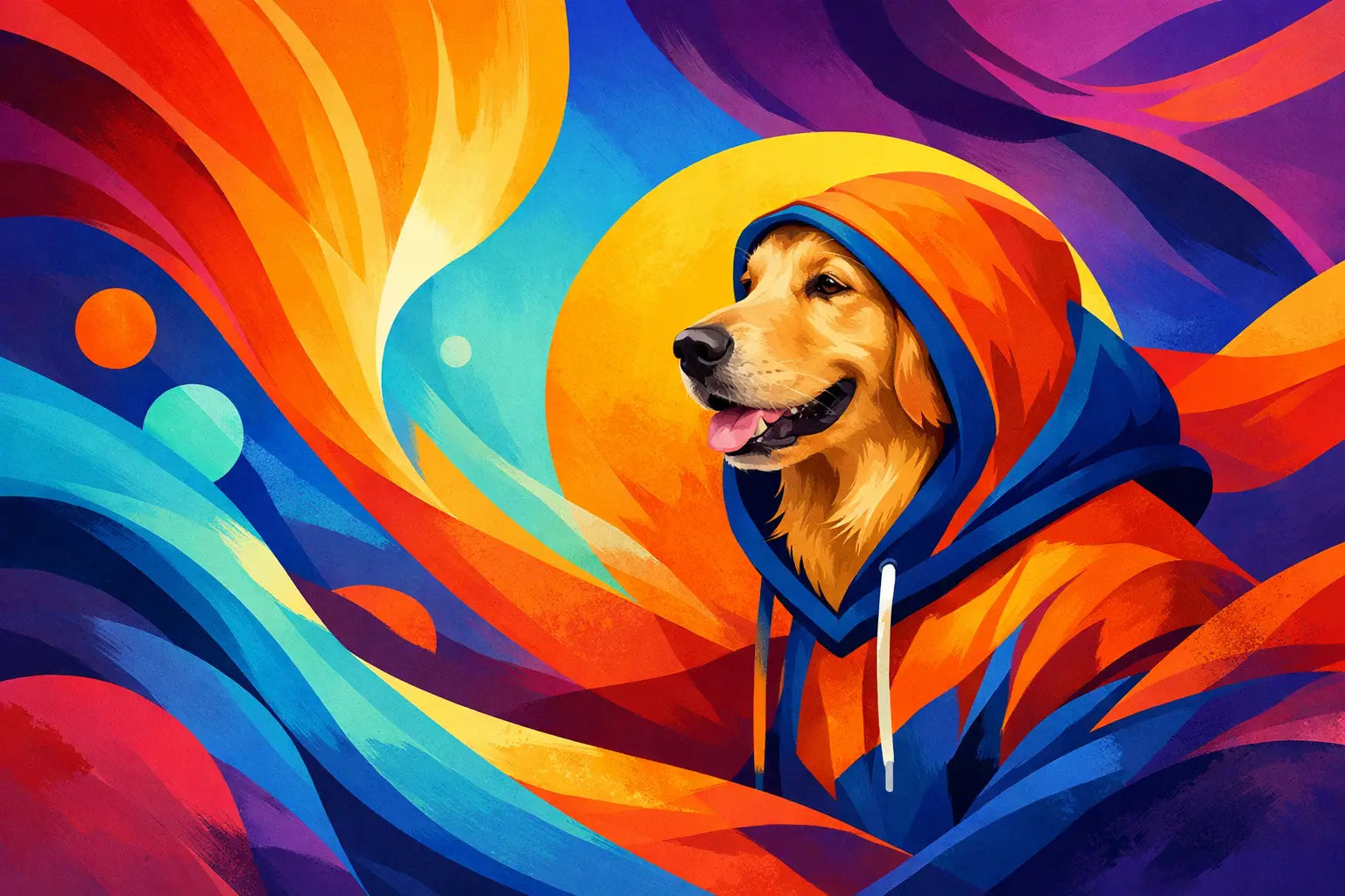 Golden Retriever Hoodie for Owners That Fits