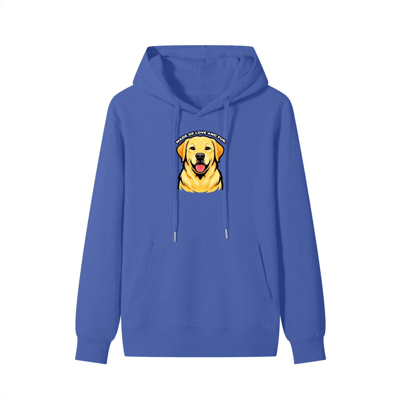 Labrador - MADE OF LOVE AND FUR. - Hoodie