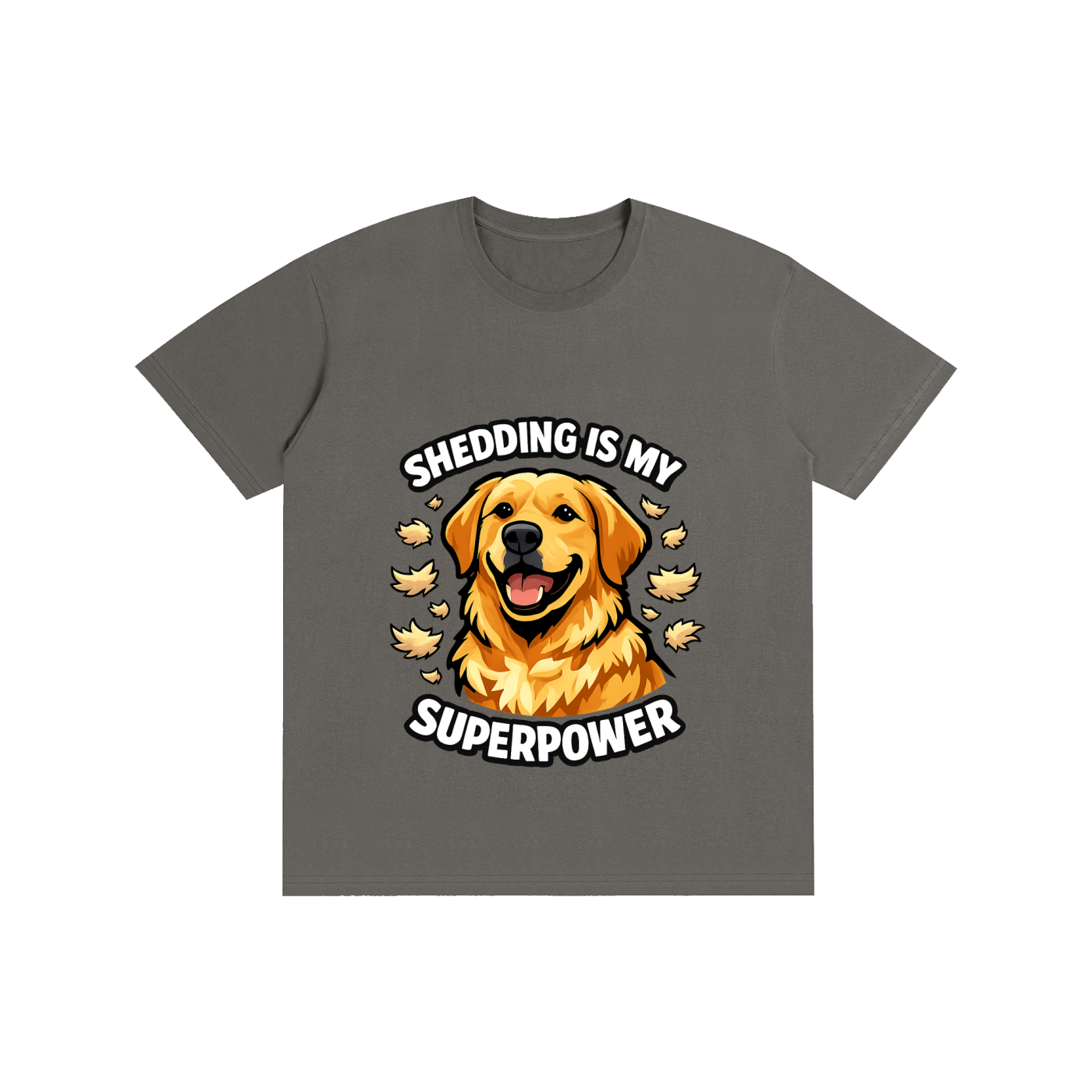 Golden Retriever - Shedding Is My SuperPower - T-Shirt