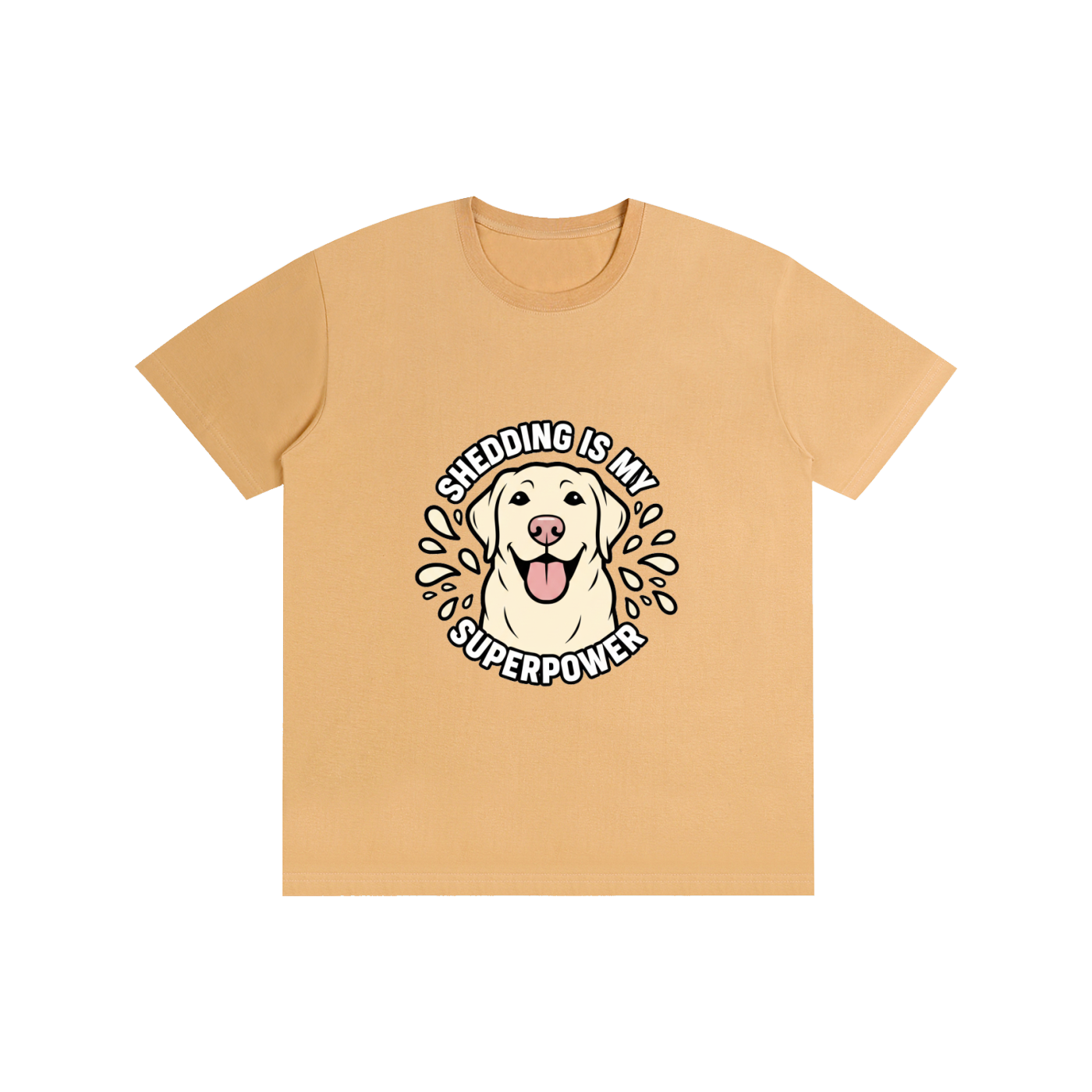 Goldador - Shedding Is My SuperPower - T-Shirt