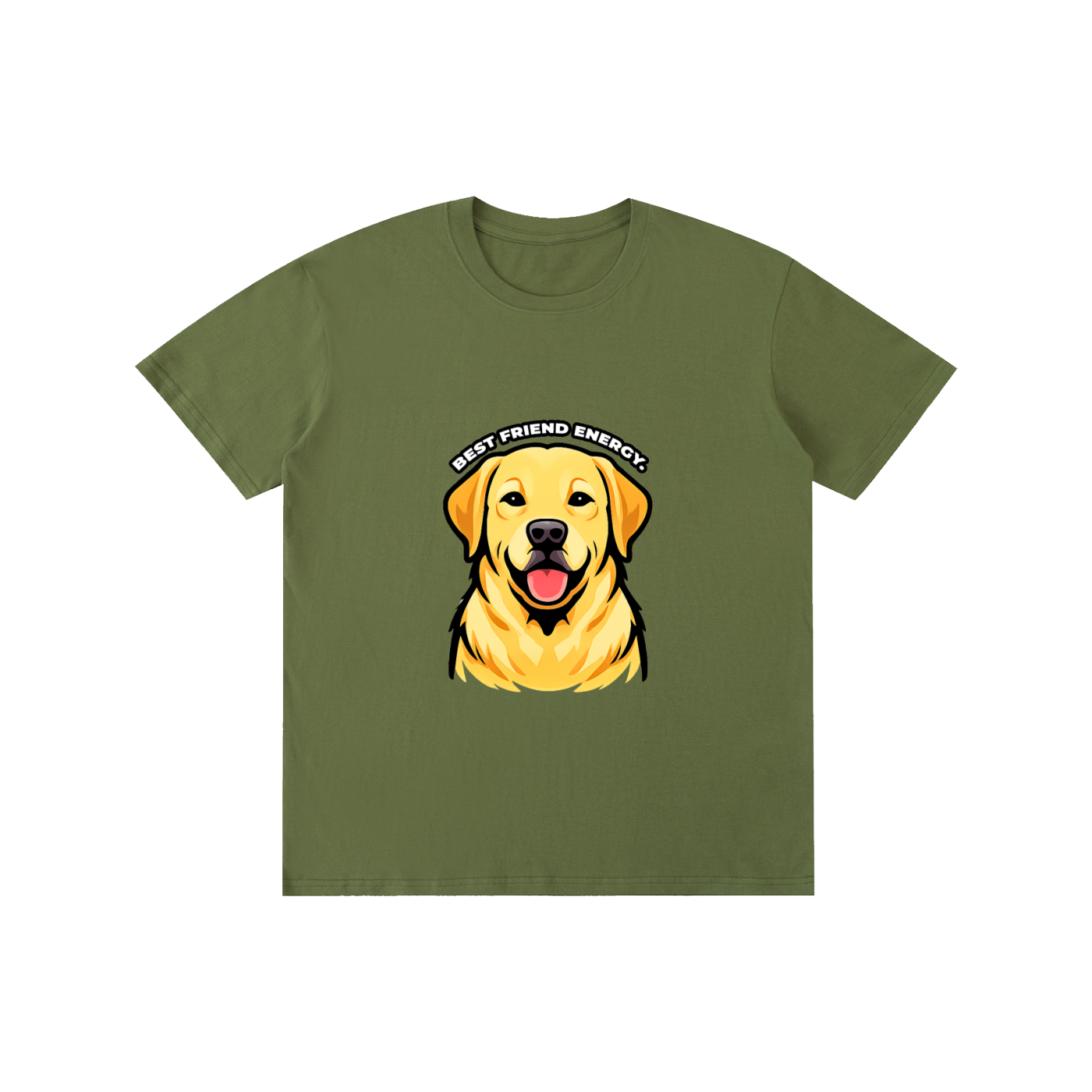 Labrador - BEST FRIEND ENERGY. - T-Shirt