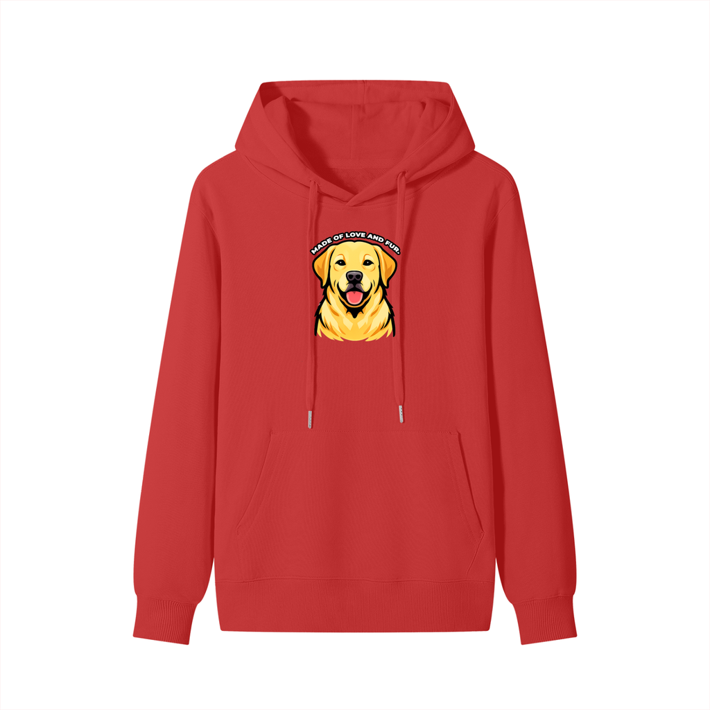Labrador - MADE OF LOVE AND FUR. - Hoodie