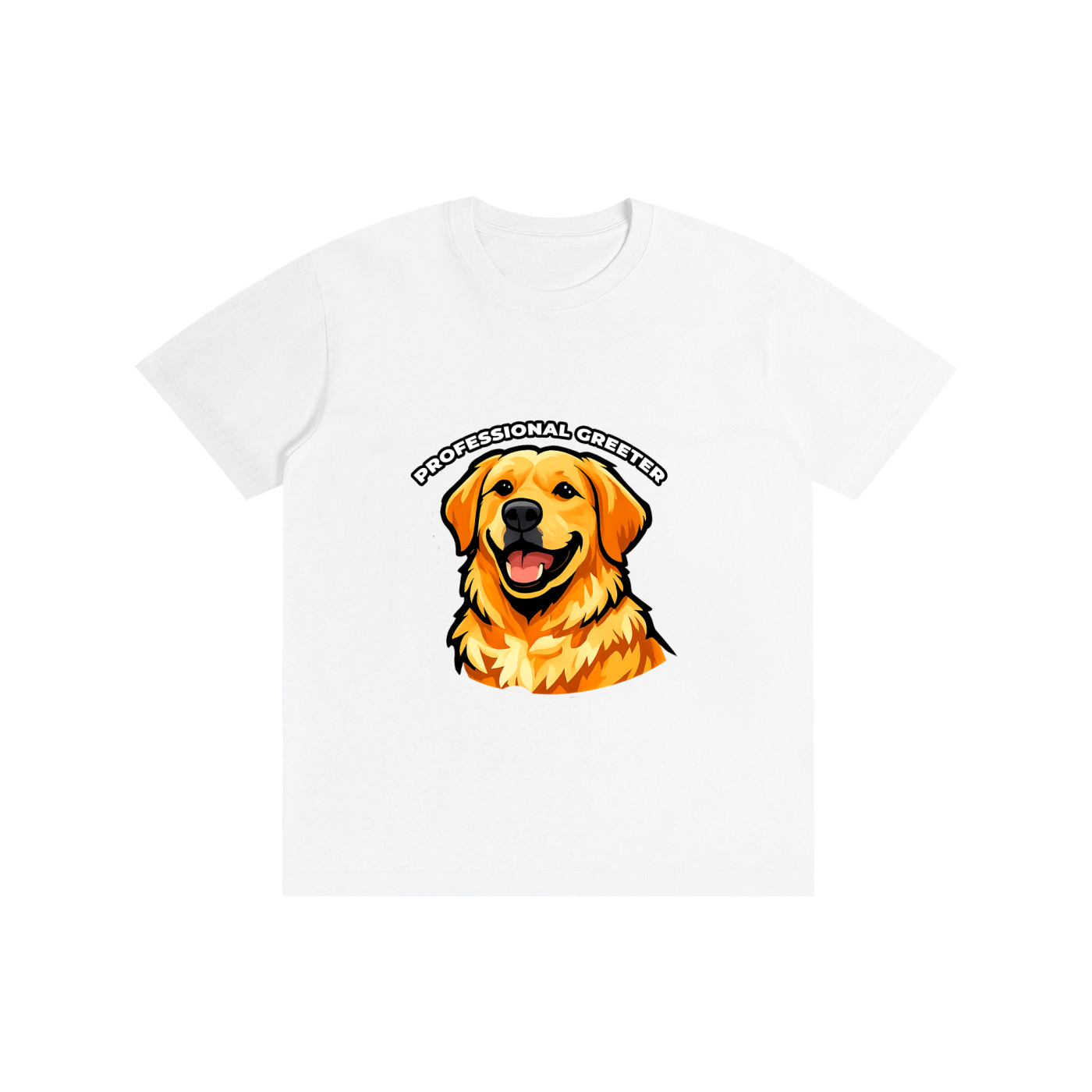 Golden Retriever - Professional Greeter - T-Shirt