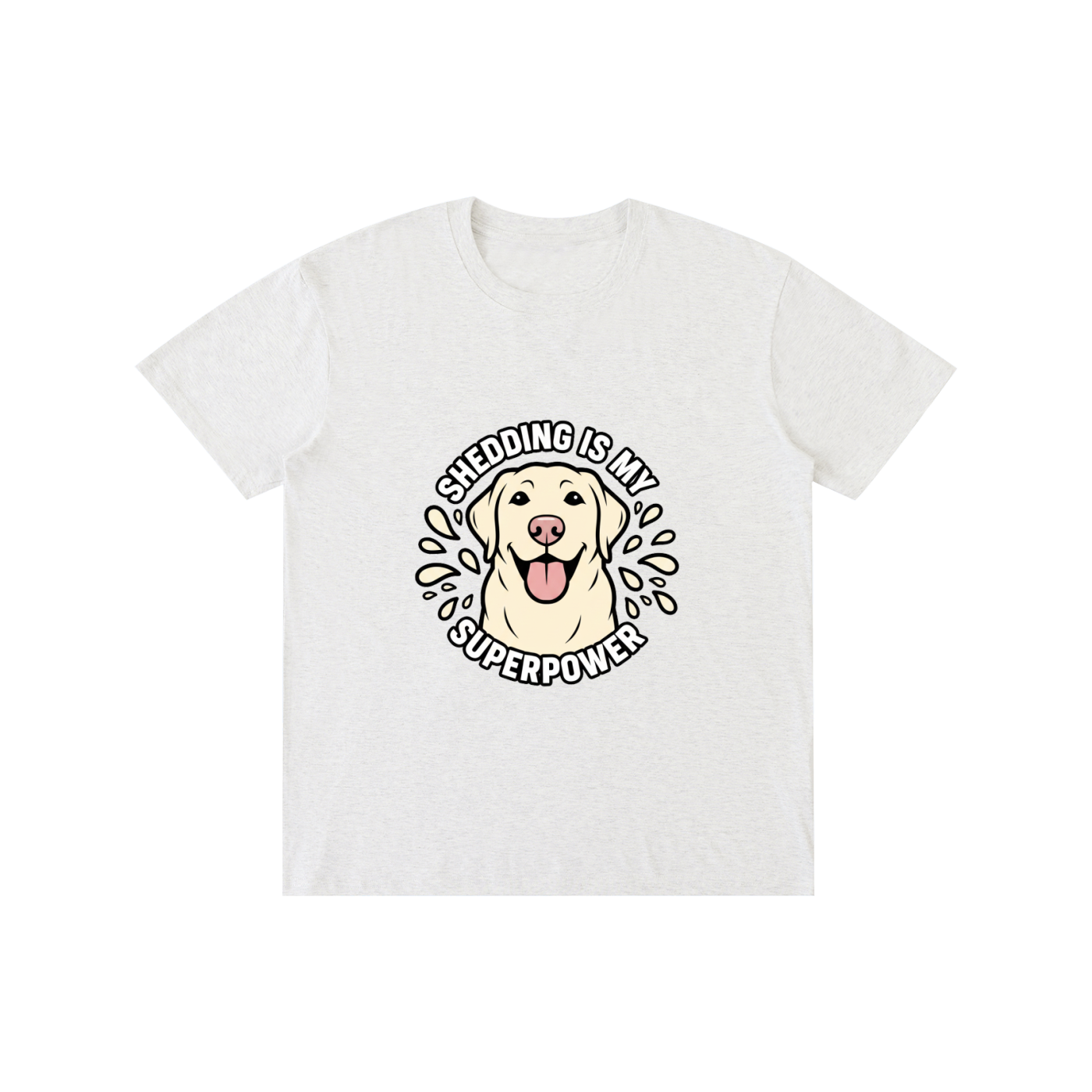 Goldador - Shedding Is My SuperPower - T-Shirt