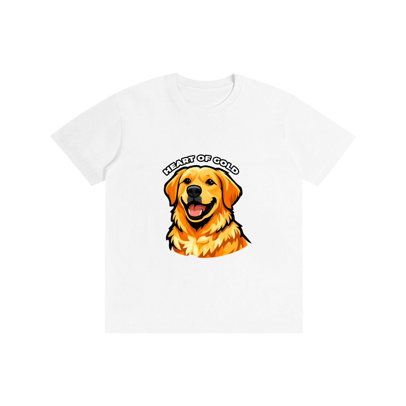 Golden Retriever - Heart Of Gold - T-Shirt