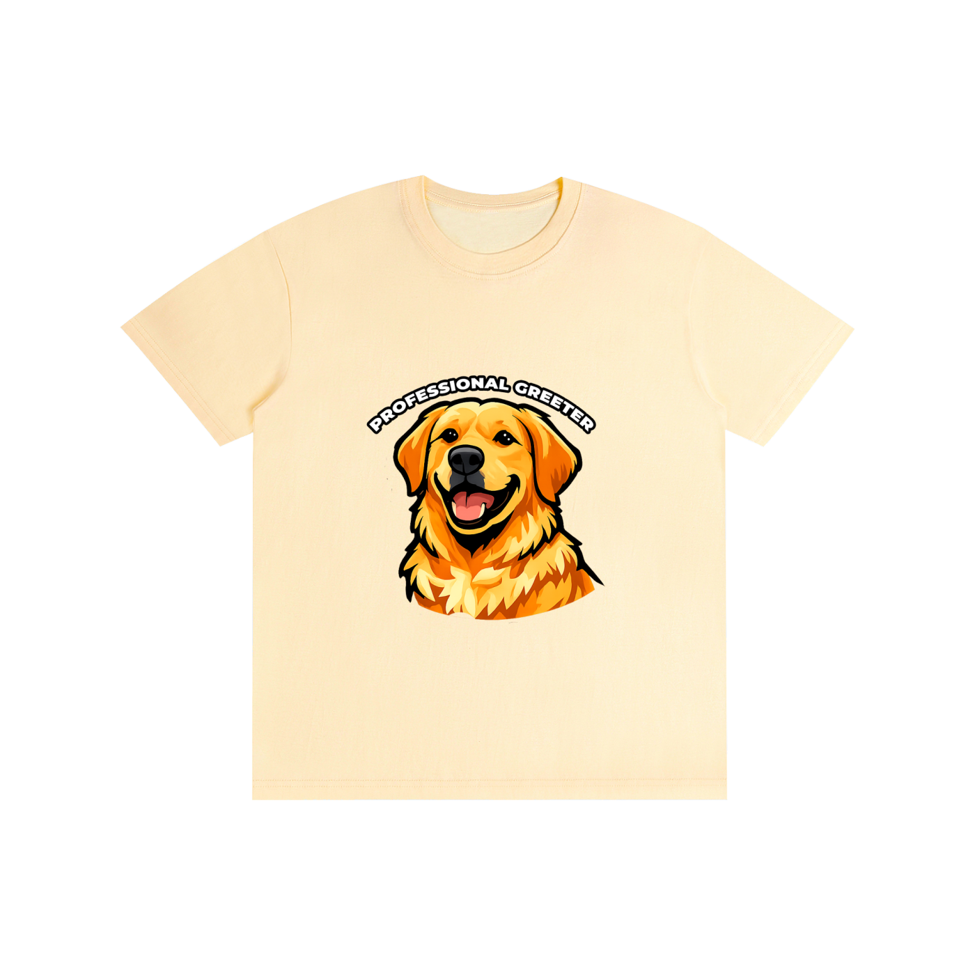 Golden Retriever - Professional Greeter - T-Shirt