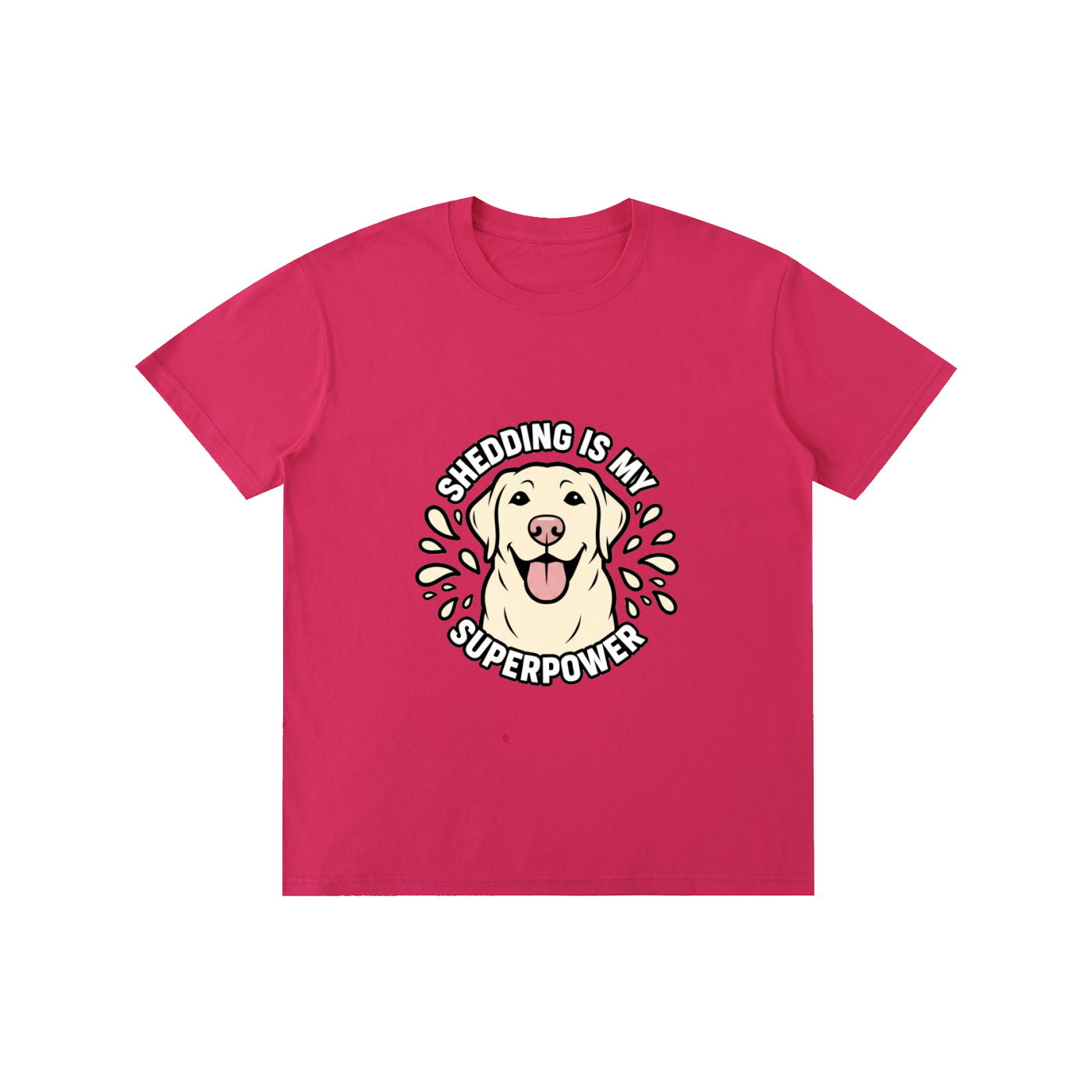 Goldador - Shedding Is My SuperPower - T-Shirt