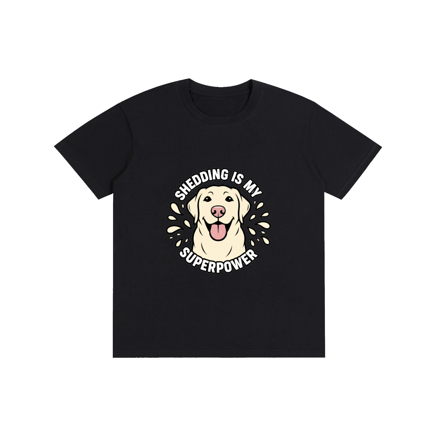 Goldador - Shedding Is My SuperPower - T-Shirt