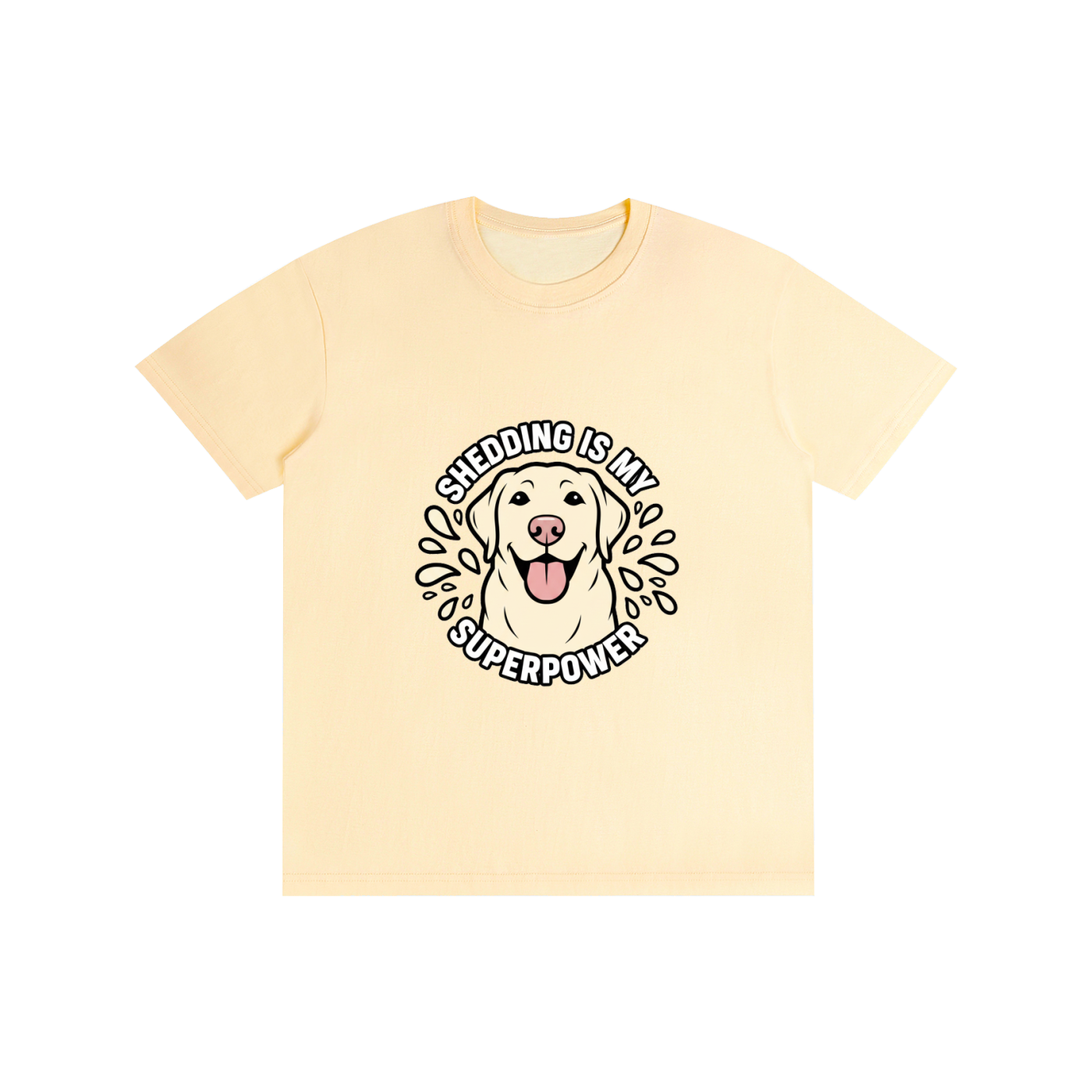 Goldador - Shedding Is My SuperPower - T-Shirt