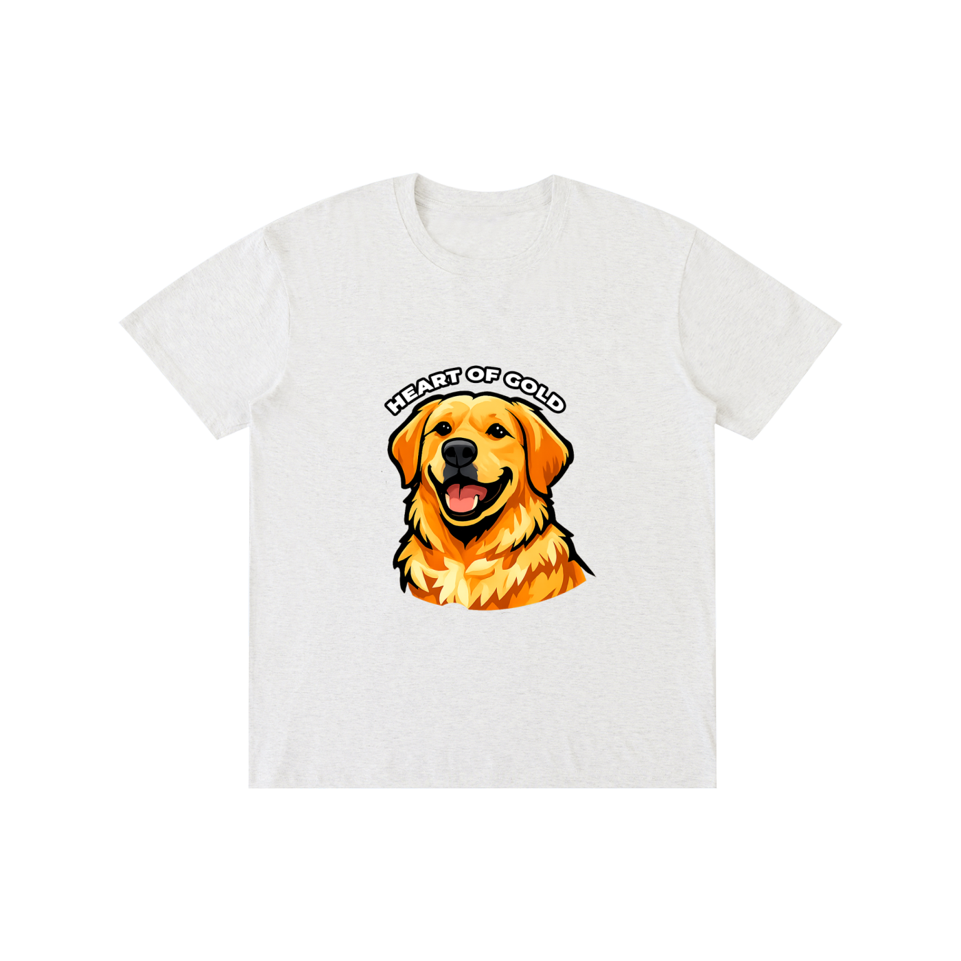 Golden Retriever - Heart Of Gold - T-Shirt