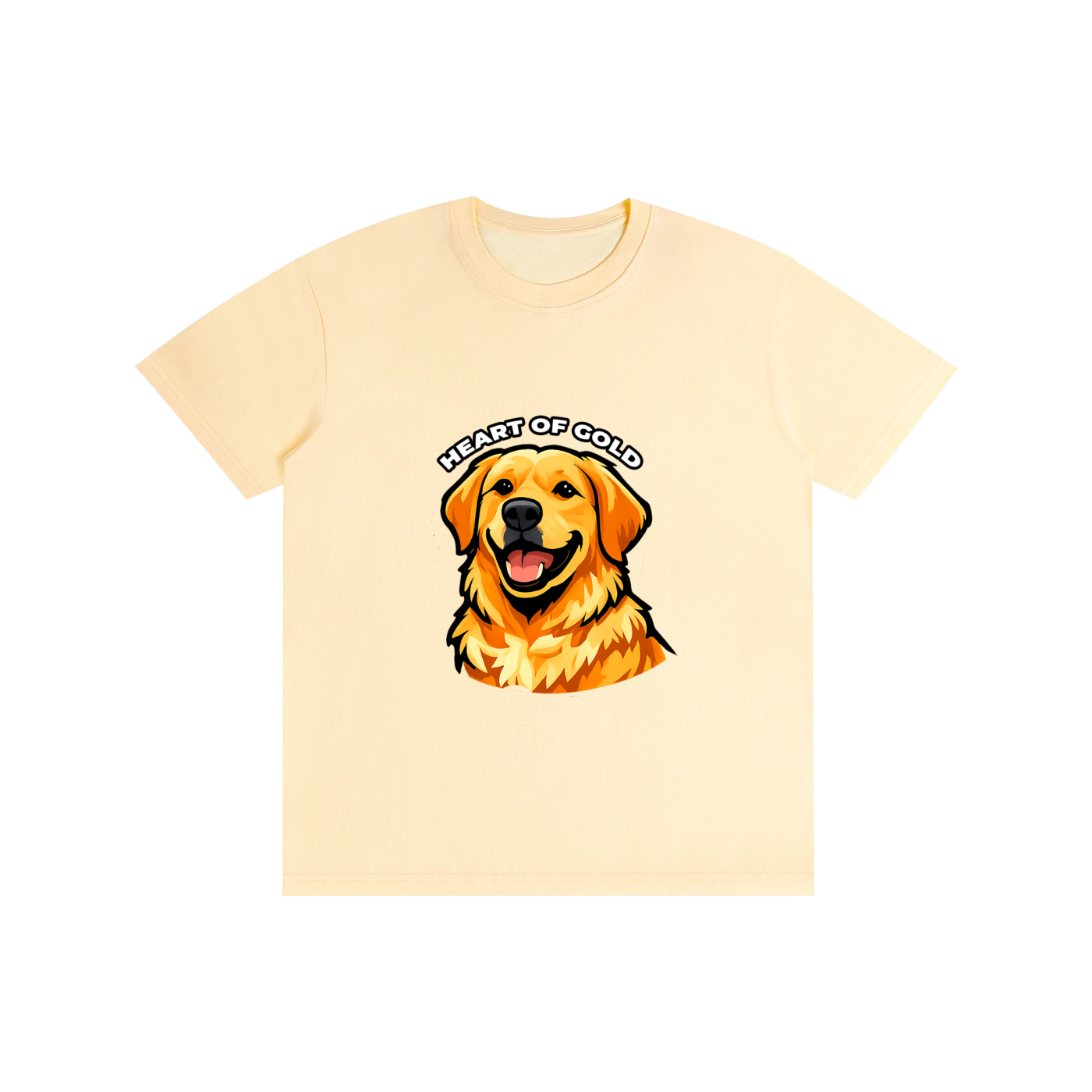 Golden Retriever - Heart Of Gold - T-Shirt