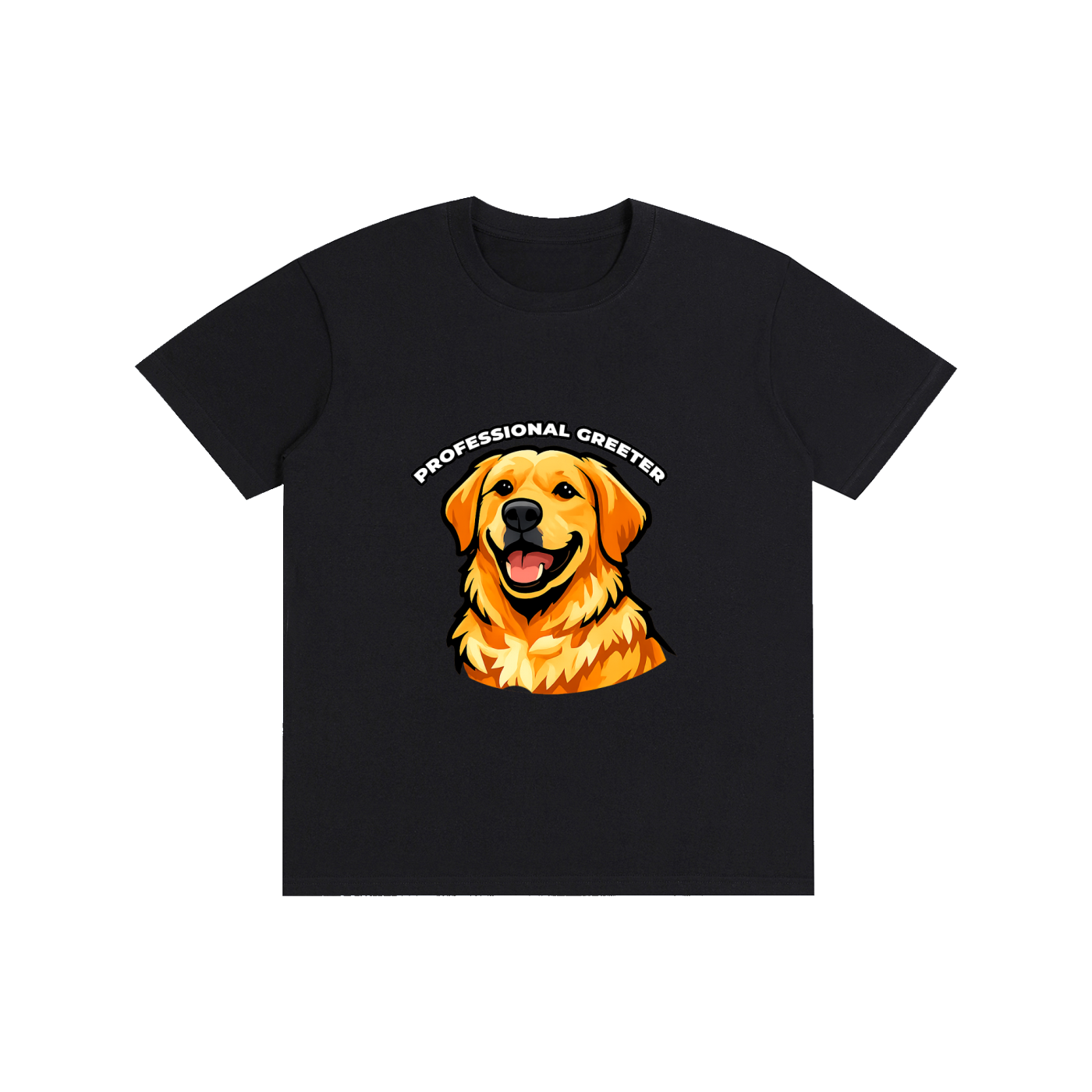 Golden Retriever - Professional Greeter - T-Shirt